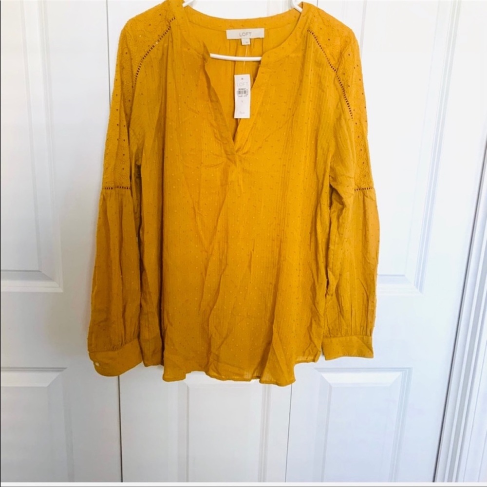loft eyelet blouse - Picture 2 of 2
